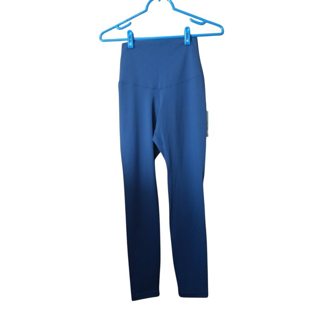 Shefit High Rise 7/8 Boss Compression Leggings Blue Size Medium 140003 NEW